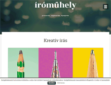 Tablet Screenshot of iromuhely.com